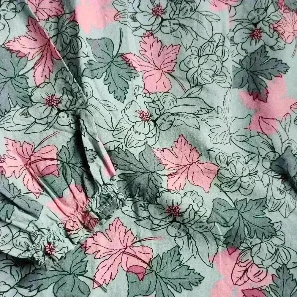 Peek Girls Floral Dress Size 6/7 - Picture 2 of 8